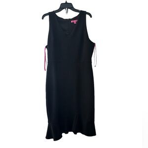 Betsey Johnson black ruffle dress